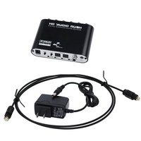 Decodificador de audio digital de 5,1 canales RCA analógico SPDIF/óptico/coaxial a 5,1 de fácil configuración con Dolbi Digital/DTS