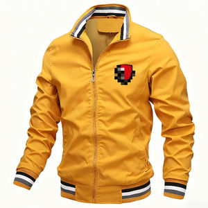 Vintage <b>Car</b> Racing Motorcycle Bomber <b>Jacket</b> Unisex Custom Embroidery OEM Winter Streetwear Varsity High Quality Breathable - Product Image 2