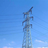 Stasiun Tenaga Angin 330kV, Braket Struktur Menara Kisi Baja Peternakan Angin