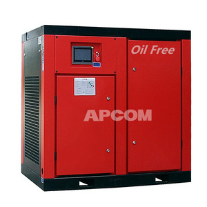 เครื่องอัดอากาศแบบสกรู APCOM แบบหล่อลื่นด้วยน้ำ ไม่ใช้น้ำมัน 7 บาร์ 8 บาร์ 10 บาร์ 13 บาร์ (อุปกรณ์เสริม) ระบบหล่อลื่นด้วยน้ำ ปราศจากน้ำมัน สำหรับอุตสาหกรรม - Product Image 1