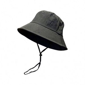 หมวกชาวประมงฤดูร้อน แห้งเร็ว ป้องกันรังสียูวี หมวกบักเก็ตตาข่ายระบายอากาศ หมวกกันแดด - Product Image 5