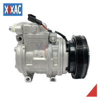Compresseur de climatisation automobile adapté aux excavatrices Doosan Daewoo DH225-7 DH220-5 DX255LC 10PA15C 22086013B 44020500070 4PK