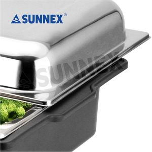 Sunnex Buffet Heater Stainless Steel <b>Food</b> <b>Warmer</b> Container Catering Buffet Equipment <b>Electric</b> Chafing Dish - Product Image 5