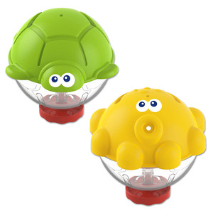 Jouet de <span class=keywords><strong>bain</strong></span> pour bébé, tortue de dessin animé flottante, jouet de pulvérisation d'eau pour la baignoire, pour les tout-petits et les nourrissons - Product Image 1