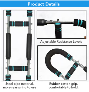 Ngực cơ bắp Enhancer trên cơ thể sức mạnh Thanh Nhà Exerciser tập thể dục Twister cánh tay huấn luyện viên - Product Image 3