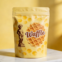 Sachets Mylar Colorés Qualité Alimentaire Refermables en Aluminium avec Fermeture Ziplock Anti-Odeur et Sécurité Enfant pour Emballage Lait et Gelée
