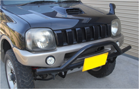 Jimny — accessoires d'intérieur pour suzuki jimny Jb23, Jb43 Gen 3, barre de pare-chocs avant, barre de phare, kit de carrosserie