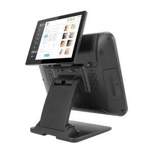 15 ''gestion de paiement sans numéraire système pos logiciel pliable pos terminal