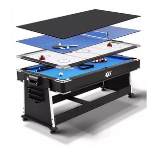 Đa chức năng Snooker bida 4 trong <span class=keywords><strong>1</strong></span> hồ bơi bảng Hockey không khí PING-PONG Chức năng 4 trong <span class=keywords><strong>1</strong></span> đa trò chơi bảng - Product Image 1