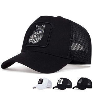 Cappellino da Baseball Unisex Elegante Casual Traspirante Anti-UV in Rete con Icone Animali, Design a 6 Pannelli Regolabile, Lavabile in Lavatrice - Product Image 3