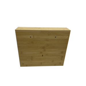 Organisateur de sacs alimentaires en bambou avec fermeture éclair, rangement pour sacs en plastique de cuisine, distributeur de sacs en plastique de cuisine pour tiroir ou montage mural - Product Image 3