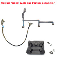Pièces d'origine pour DJI Mavic Pro Platinum : Carte mère du nacelle, câble de signal/m plat pour moteur, objectif de caméra, amortisseur de cadre