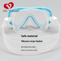 Gafas de Buceo Universales y Set de Snorkel con Máscara de Snorkel de Silicona Antivaho y Diseño Completamente Seco