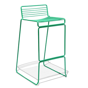 Stylish Metal Bar <b>Stool</b> Versatile Durable Design Iron Wire Relaxation Chair with Powder Coat for Home Office or Warehouse Use - Product Image 1