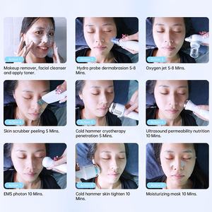 Máquina de Belleza Facial NewFace Distribution, Precio Bajo, Lifting Facial, Eliminación de Puntos Negros, Nutrición de <span class=keywords><strong>la</strong></span> Piel, Uso Doméstico, Limpieza Profunda, Hidra - Product Image 5