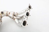 Tuyau de descente personnalisé OEM en acier inoxydable 304 parfaitement adapté aux Porsche 911 GT3 991.1 3.4/3.8 tuyaux d'échappement en titane