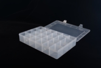 Organisateur de petits appareils portables rectangulaires, boîte d'emballage personnalisable en plastique PP transparent pour produits ménagers