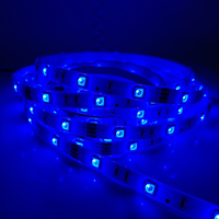 Bandes LED flexibles en cuivre SMD5050 de qualité supérieure - Alimentées par USB, indice de protection IP65, RGB multicolores, télécommande, gradation, 100 m