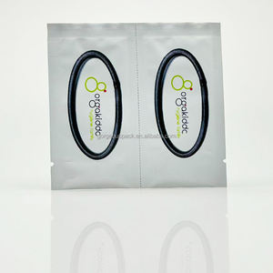 Custom Printed 3 Side Seal PE Moisture Proof 2 in 1 Samples Bags for Cosmetic Skincare Facial Cream <b>Mini</b> Pouches - Product Image 5