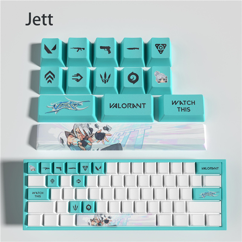 Jett-14 Teclas