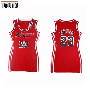 nba jersey dresses wholesale Sportswear Basketball Jersey Dresses Wholesale Wholesale Stitched  Basketball Jersey Women Dress All American