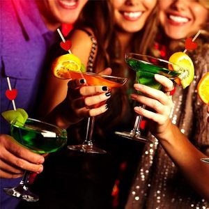 Stuzzicadenti in Bambù a Forma <span class=keywords><strong>di</strong></span> Cuore Colorati Premium, Vendita all'Ingrosso, Spiedini in Bambù Usa e Getta Ecologici per Decorazioni <span class=keywords><strong>di</strong></span> Bar <span class=keywords><strong>di</strong></span> Alta Gamma - Product Image 4