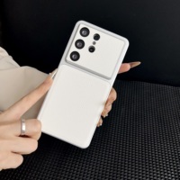 Étui de téléphone portable 2-en-1 en cuir PU Litchi antichoc et anti-traces de doigts pour S26 Ultra & S24 Ultra/S25 FE/S26 Plus