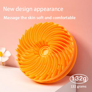 Spazzola per doccia in Silicone ciclone per uso alimentare esfoliante e massaggiante per la pulizia del corpo - Product Image 5