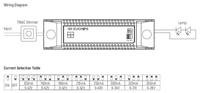 EUCHIPS 10W 120mA Driver de gradation à courant constant Triac à coupure de phase descendante pour spots, sortie unique, gradation 220-240VAC