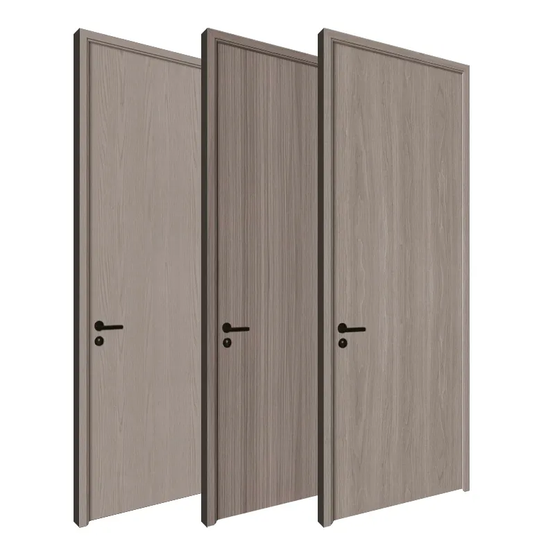 Prezzo all'ingrosso porte in legno per interni porte in MDF porte per interni porte in Pvc per case