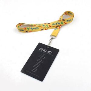 High Quality <b>Polyester</b> Bling Name Tag <b>Lanyard</b> with ID Card Holder Necklace Digital & Silk Screen Printing Eco-Friendly - Product Image 4