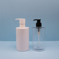 Bouteilles de shampooing et d'après-shampooing en plastique HDPE réutilisables de 250 ml, 300 ml, 450 ml, au toucher doux, avec logo personnalisé, emballage pour soins de la peau