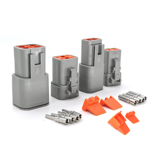 Chenf dtp06 <span class=keywords><strong>plug</strong></span> de fio elétrico, conector macho e fêmea 4pin dtp, série automotiva, à prova d' água - Product Image 2