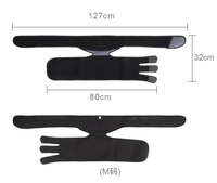 Attelle de soutien de la hanche réglable avec compression, pour la cuisse, les ischio-jambiers et le bas du dos, soulagement de la sciatique, stabilisateur de hanche pour la récupération