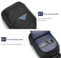 Sac à dos étudiant Kingsons avec coussin dorsal respirant, poches latérales supplémentaires pour les activités scolaires quotidiennes, sac à dos pour ordinateur portable