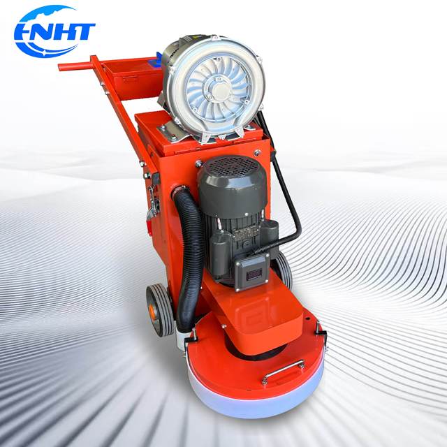 Marble Granite Polishing Machine 350mm Concrete Grinder with Internal & External Dust Suction Engine Gearbox Core Components