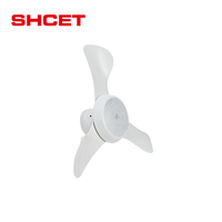 Ventilateur de plafond moderne avec moteur en cuivre ABS, certifié CE, lampe LED, lustre blanc, pales invisibles amovibles, télécommande