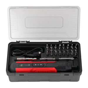 Tournevis électrique 4V, ensemble de 27 pièces, batterie rechargeable, usage domestique - Product Image 5