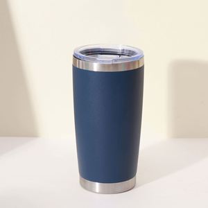 Wholesale Stainless Steel Vacuum Insulated Double Wall Travel Tumbler Durable Insulated Coffee Mug 20oz Tumbler with Lid - Product Image 2