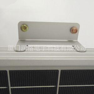 Support en aluminium pour panneau solaire, type Z, anodisé, système de montage extérieur pour camping-car et bateau - Product Image 1