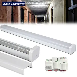 OGJG CE RoHS luzes luminárias supermercado comercial 4ft linear sarrafo levou tubo de luz de teto