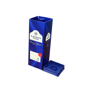 Emballage cadeau de boîte de haute qualité pour bouteille en verre de vin unique avec couvercle - Product Image 3