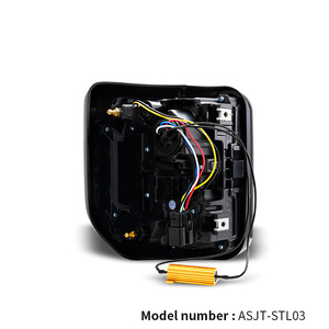 Chức năng hun khói phía sau đèn đuôi lắp ráp với điện trở <span class=keywords><strong>LED</strong></span> cho USA Pickup Jeep Gladiator JT 2020 2021 - Product Image 6