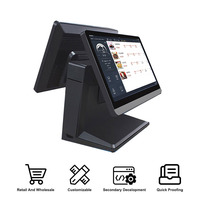 Pos Machine with Printer Scanner Msr Rfid Battery Options 15.6 Inch windows 10 Pro Pos System Cash Register Countertop