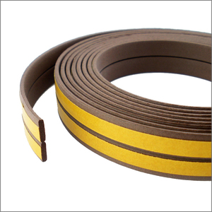 Tira de sellado de goma para puertas en forma de P E I D, tiras de espuma autoadhesivas EPDM - Product Image 2