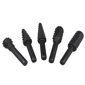 5 cái 6mm Shank Rotary Burr Set gỗ <span class=keywords><strong>rasp</strong></span> tập tin Khoan <span class=keywords><strong>Bits</strong></span> ROTARY <span class=keywords><strong>rasp</strong></span> Set cho chế biến gỗ quay tập tin mài đầu - Product Image 1