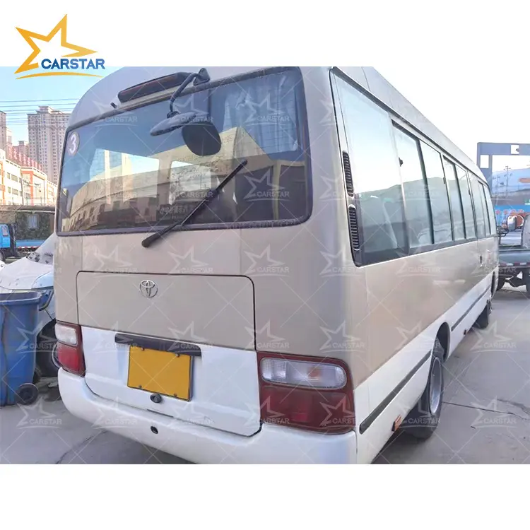 used toyota 30 seats small bus/VIP BUS/coaster type mini bus price coaster bus for sale