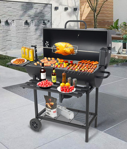 Barbecue de camping extérieur automatique à brochettes, <span class=keywords><strong>style</strong></span> américain, au charbon de bois, directement de l'usine - Product Image 2
