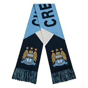 Écharpes de football tricotées personnalisables avec logo, pour les fans, les équipes, les clubs, les supporters, châles bicolores pour les fans - Product Image 5