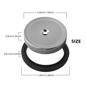 Tête de brassage pour machine à café De'Longhi, 50 mm, acier inoxydable, pièce de rechange pour EC685 EC680 EC9335M EC2351 - Product Image 4